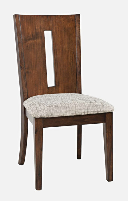 Jofran - Urban Icon Contemporary 42in Round Five-Piece Dining Set with Upholstered Chairs - 2005-42D-5 view 9