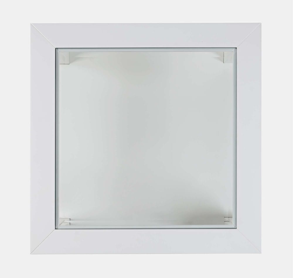 Jofran - Urban Icon Glass Inlay End Table with Storage - White - 2000-3 view 7