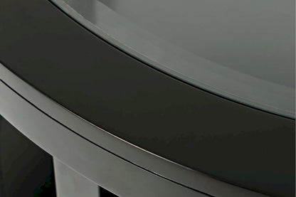 Jofran - Urban Icon Round Glass Inlay Coffee Table - Black - 2001-2 view 4