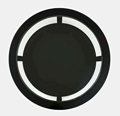 Jofran - Urban Icon Round Glass Inlay Coffee Table - Black - 2001-2 view 5