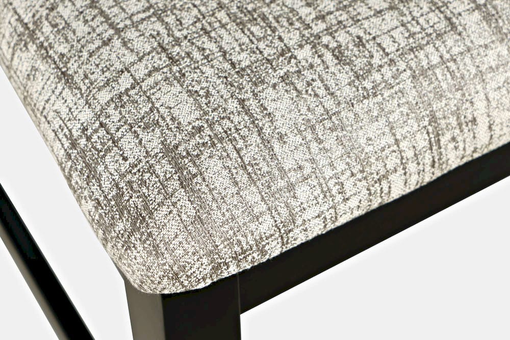 Jofran - Urban Icon Slotback Upholstered Counter Stool (Set of 2) - Black - 2004-BS410KD view 6