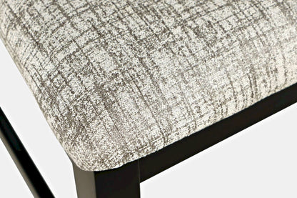 Jofran - Urban Icon Slotback Upholstered Counter Stool (Set of 2) - Black - 2004-BS410KD view 6