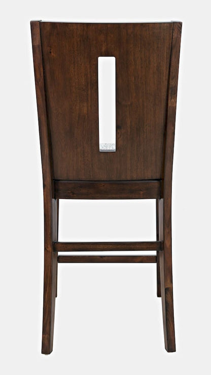 Jofran - Urban Icon Slotback Upholstered Counter Stool (Set of 2) - Merlot - 2005-BS410KD view 4