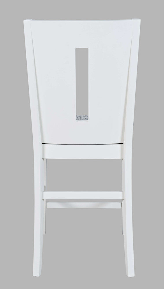 Jofran - Urban Icon Slotback Upholstered Counter Stool (Set of 2) - White - 2003-BS410KD view 4
