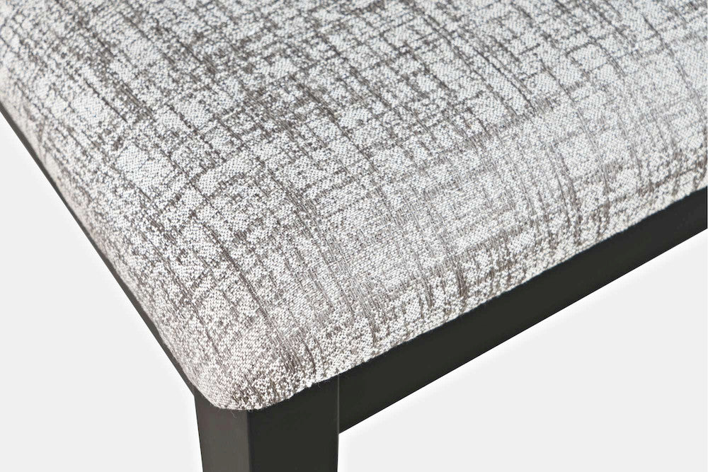 Jofran - Urban Icon Slotback Upholstered Dining Chair (Set of 2) - Black - 2004-390KD view 5