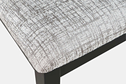 Jofran - Urban Icon Slotback Upholstered Dining Chair (Set of 2) - Black - 2004-390KD view 5