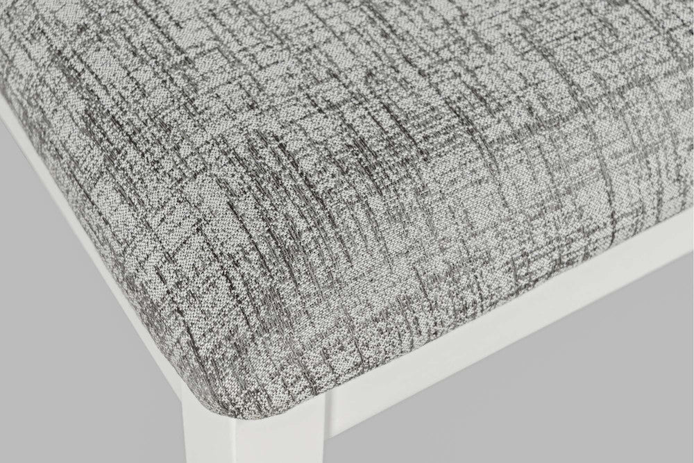 Jofran - Urban Icon Slotback Upholstered Dining Chair (Set of 2) - White - 2003-390KD view 5