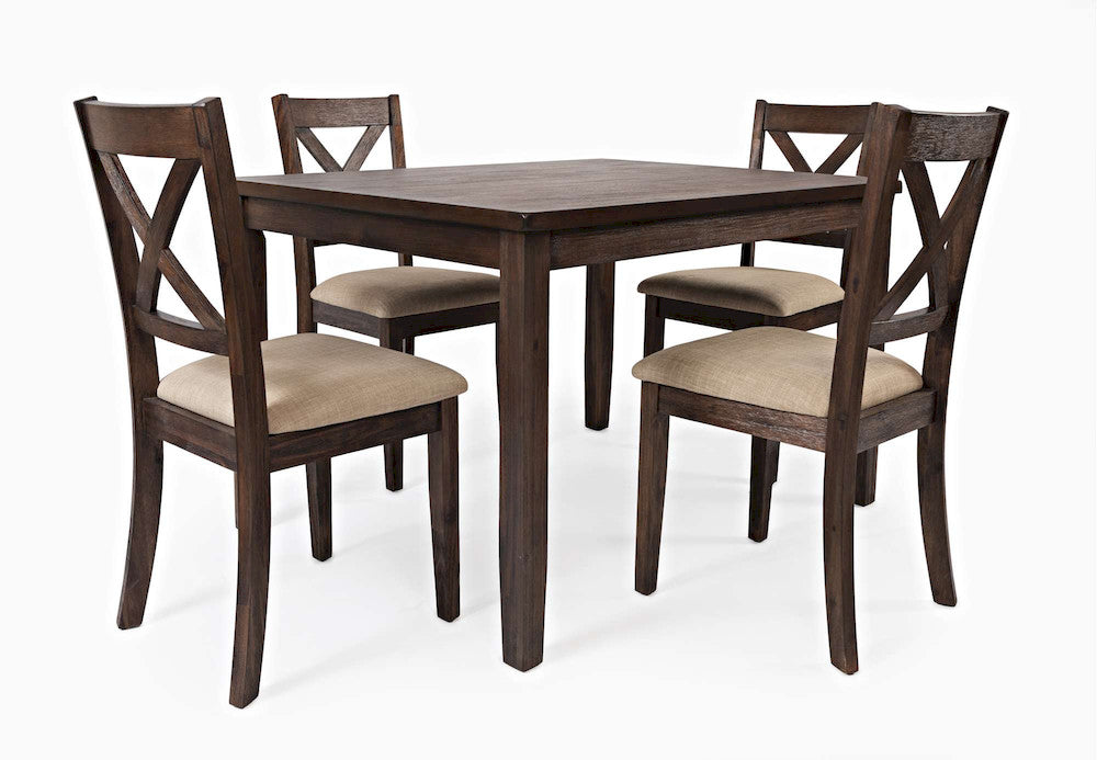 Jofran - Walnut Creek 5 Pack Dining Set - Dining Table with 4 Chairs - 1875 view 1