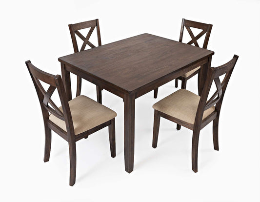 Jofran - Walnut Creek 5 Pack Dining Set - Dining Table with 4 Chairs - 1875 view 2