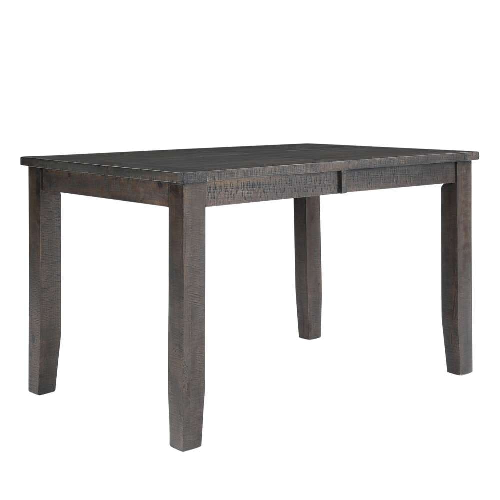 Jofran - Willow Creek 78in Extension Solid Pine Counter Height Table - Distressed Brown - 2021-42 veiw 1
