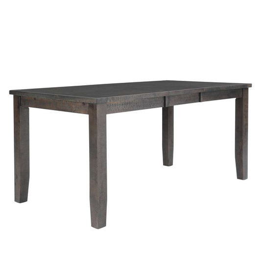 Jofran - Willow Creek 78in Extension Solid Pine Counter Height Table - Distressed Brown - 2021-42 veiw 2