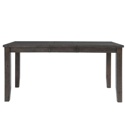 Jofran - Willow Creek 78in Extension Solid Pine Counter Height Table - Distressed Brown - 2021-42 veiw 3