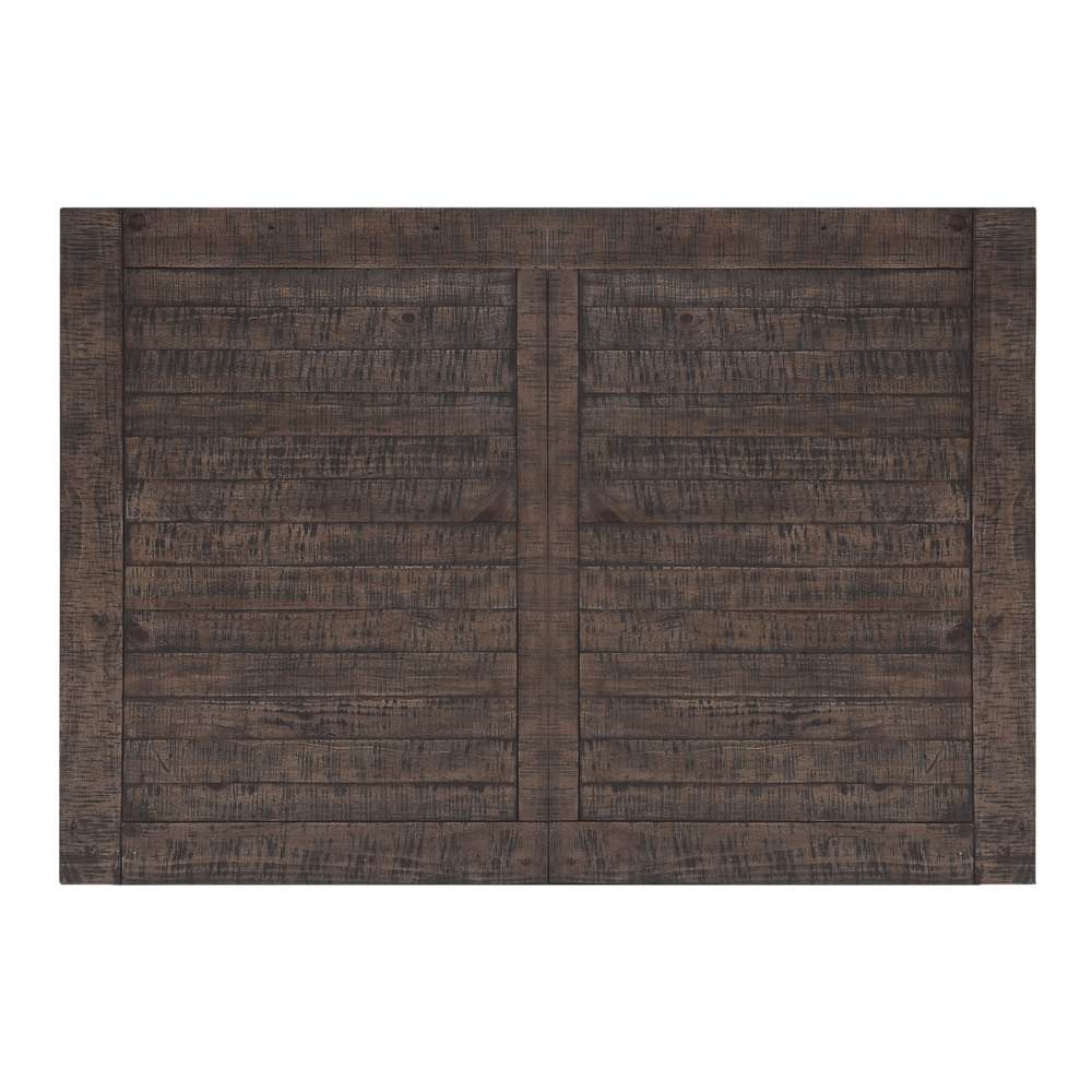 Jofran - Willow Creek 78in Extension Solid Pine Counter Height Table - Distressed Brown - 2021-42 veiw 6