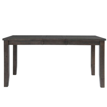 Jofran - Willow Creek 78in Extension Solid Pine Counter Height Table - Distressed Brown - 2021-42 view 1