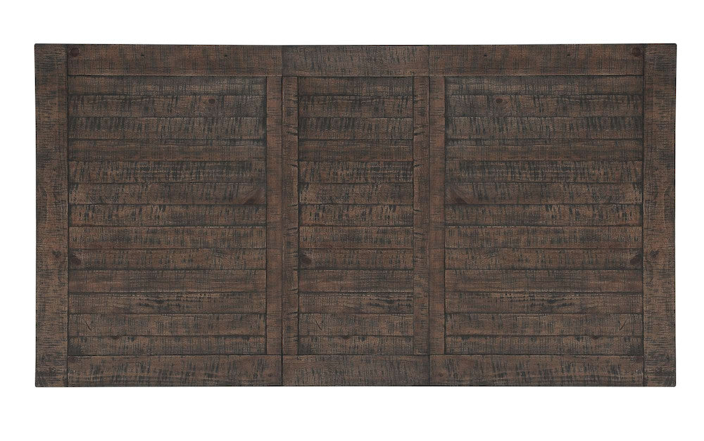 Jofran - Willow Creek 78in Extension Solid Pine Counter Height Table - Distressed Brown - 2021-42 view 5
