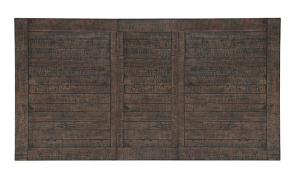 Jofran - Willow Creek 78in Extension Solid Pine Counter Height Table - Distressed Brown - 2021-42 view 5