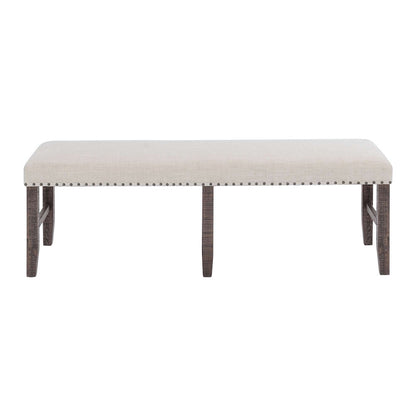 Jofran - Willow Creek 78in Six-Piece Dining Set with Bench - 2021-78D-6 view 7