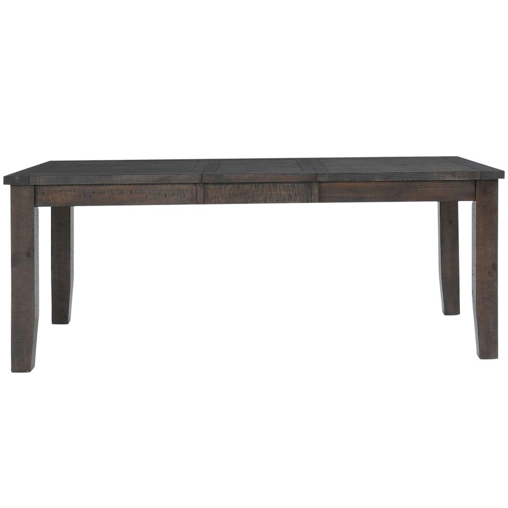 Jofran - Willow Creek Solid Pine 78in Extension Dining Table - Distressed Brown - 2021-78 view 1
