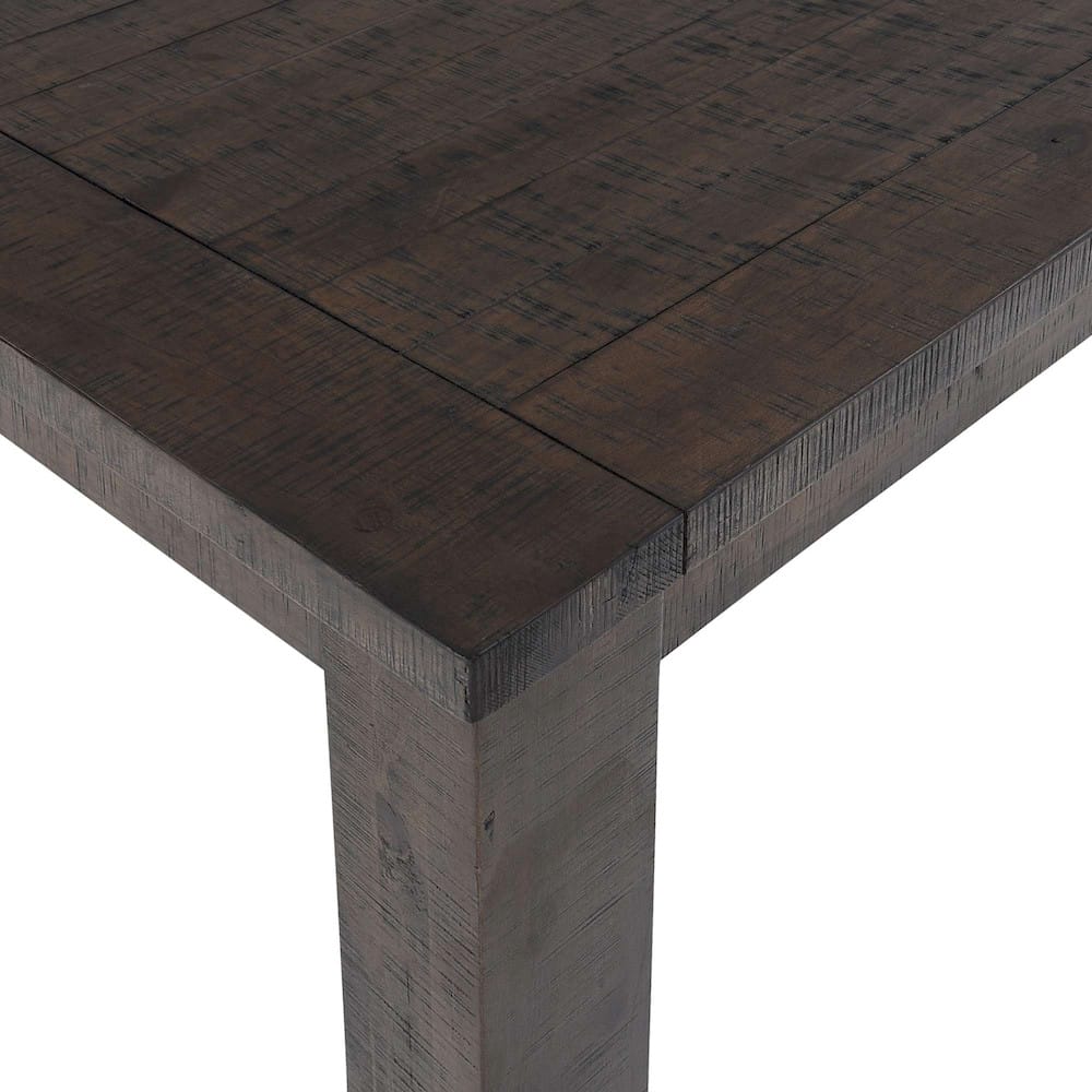 Jofran - Willow Creek Solid Pine 78in Extension Dining Table - Distressed Brown - 2021-78 view 3