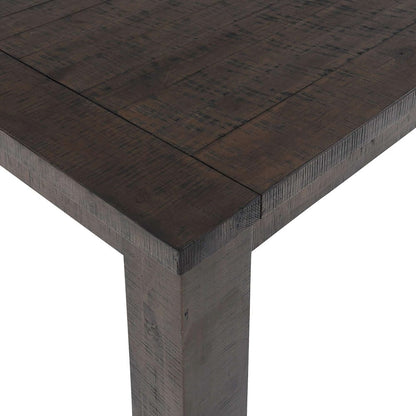 Jofran - Willow Creek Solid Pine 78in Extension Dining Table - Distressed Brown - 2021-78 view 3