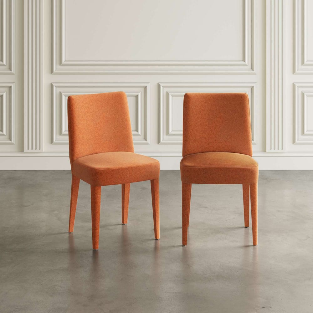 Jofran - Wilson Mid-Century Modern Contemporary Upholstered Vintage Dining Chair (Set of 2) Auburn - 2271-WILSONCHAUB view 5
