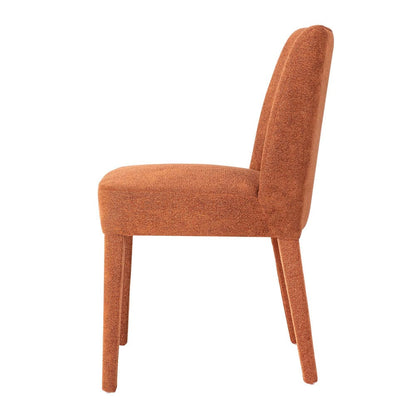 Jofran - Wilson Mid-Century Modern Contemporary Upholstered Vintage Dining Chair (Set of 2) Auburn - 2271-WILSONCHAUB view 8