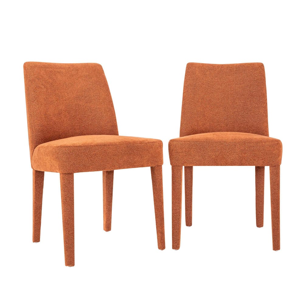 Jofran - Wilson Mid-Century Modern Contemporary Upholstered Vintage Dining Chair (Set of 2) Auburn - 2271-WILSONCHAUB view 9