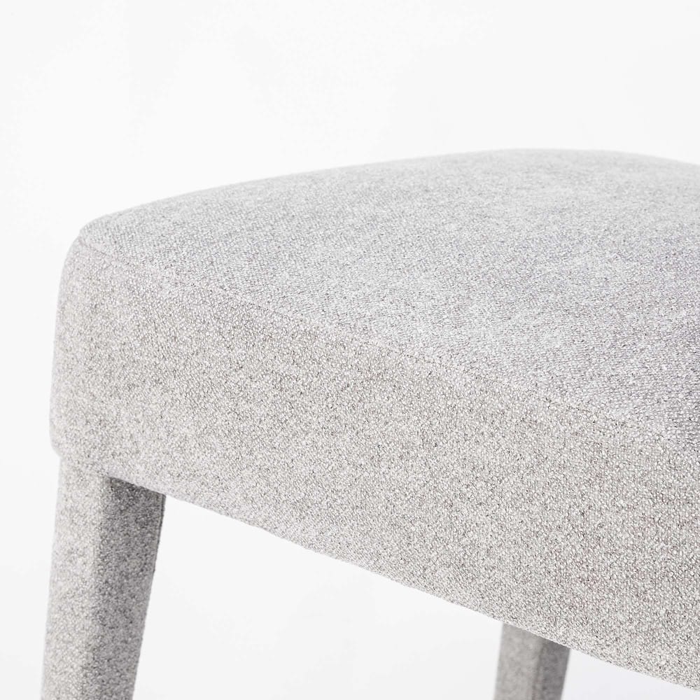 Jofran - Wilson Mid-Century Modern Contemporary Upholstered Vintage Dining Chair (Set of 2) Platinum - 2271-WILSONCHPLT view 7