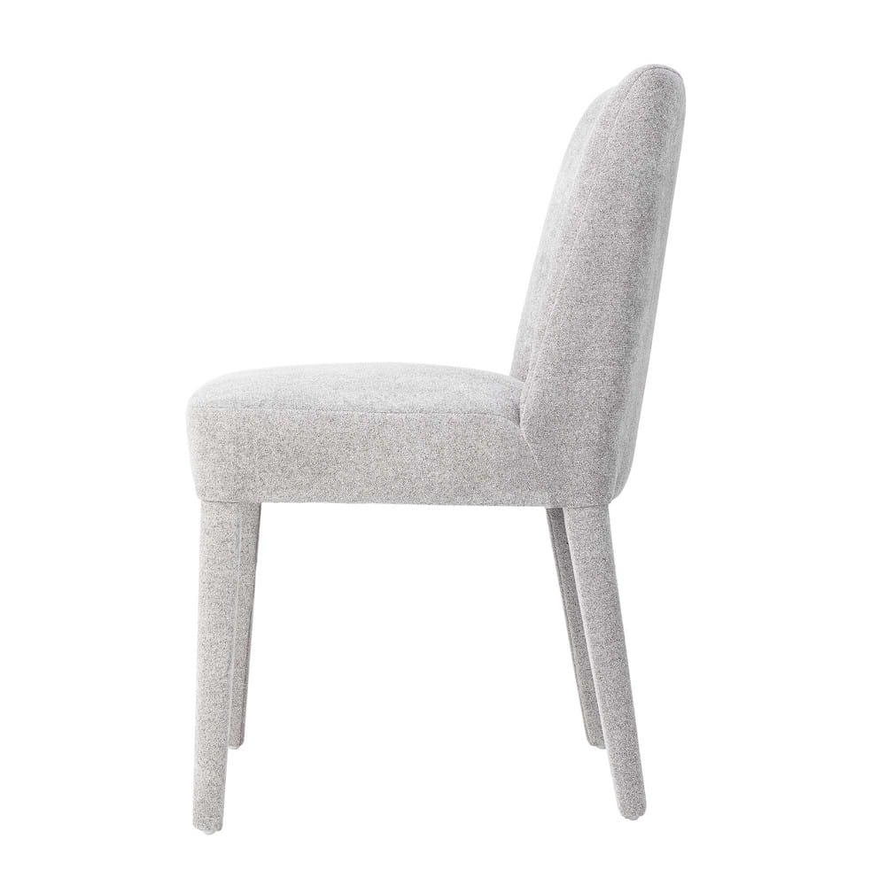 Jofran - Wilson Mid-Century Modern Contemporary Upholstered Vintage Dining Chair (Set of 2) Platinum - 2271-WILSONCHPLT view 8