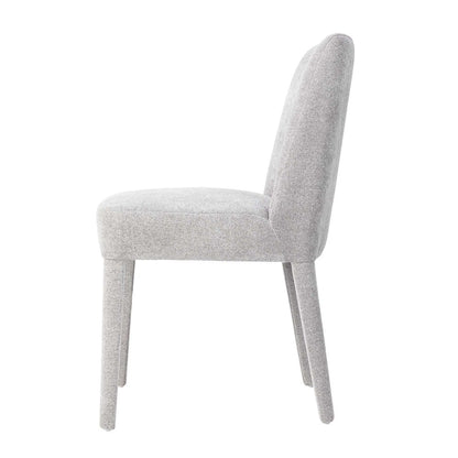 Jofran - Wilson Mid-Century Modern Contemporary Upholstered Vintage Dining Chair (Set of 2) Platinum - 2271-WILSONCHPLT view 8