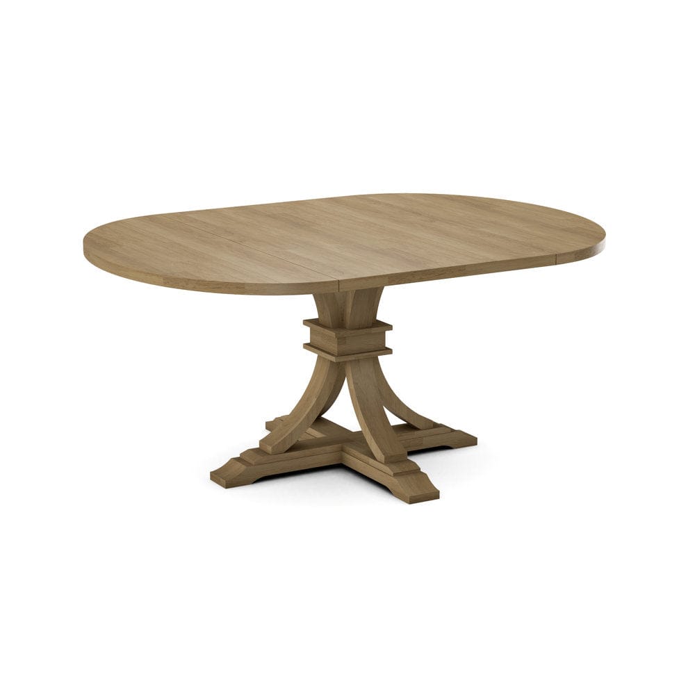 John Thomas Furniture - Curated 48X48X66 Table Top in Wheat with  Flair Pedestal Base in Wheat - CTT-4866-178/CPB-23-178 view 1