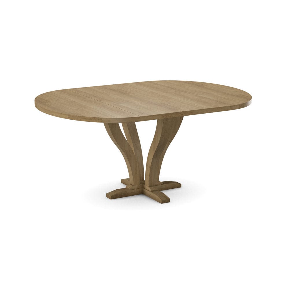 John Thomas Furniture - Curated 48X48X66 Table Top in Wheat with  Pedestal Base in Wheat - CTT-4866-178/CPB-25-178 view 1
