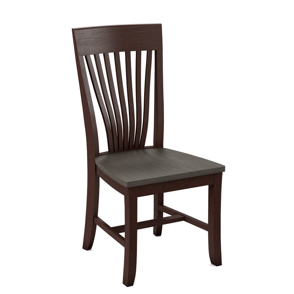 John Thomas Furniture - Curated Amanda Chair Assembled Frame in Cognac Seat and Nickel (Set of 2) - CC-85B-51-187 view 1
