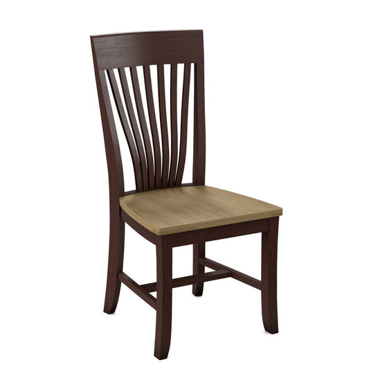 John Thomas Furniture - Curated Amanda Chair Assembled Frame in Cognac Seat and Wheat (Set of 2) - CC-85B-51-178 view 1