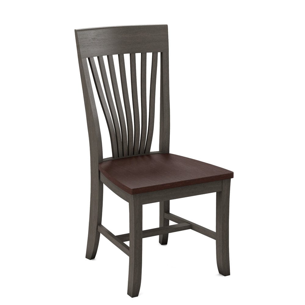 John Thomas Furniture - Curated Amanda Chair Assembled Frame in Nickel Seat and Cognac (Set of 2) - CC-85B-187-51 view 1