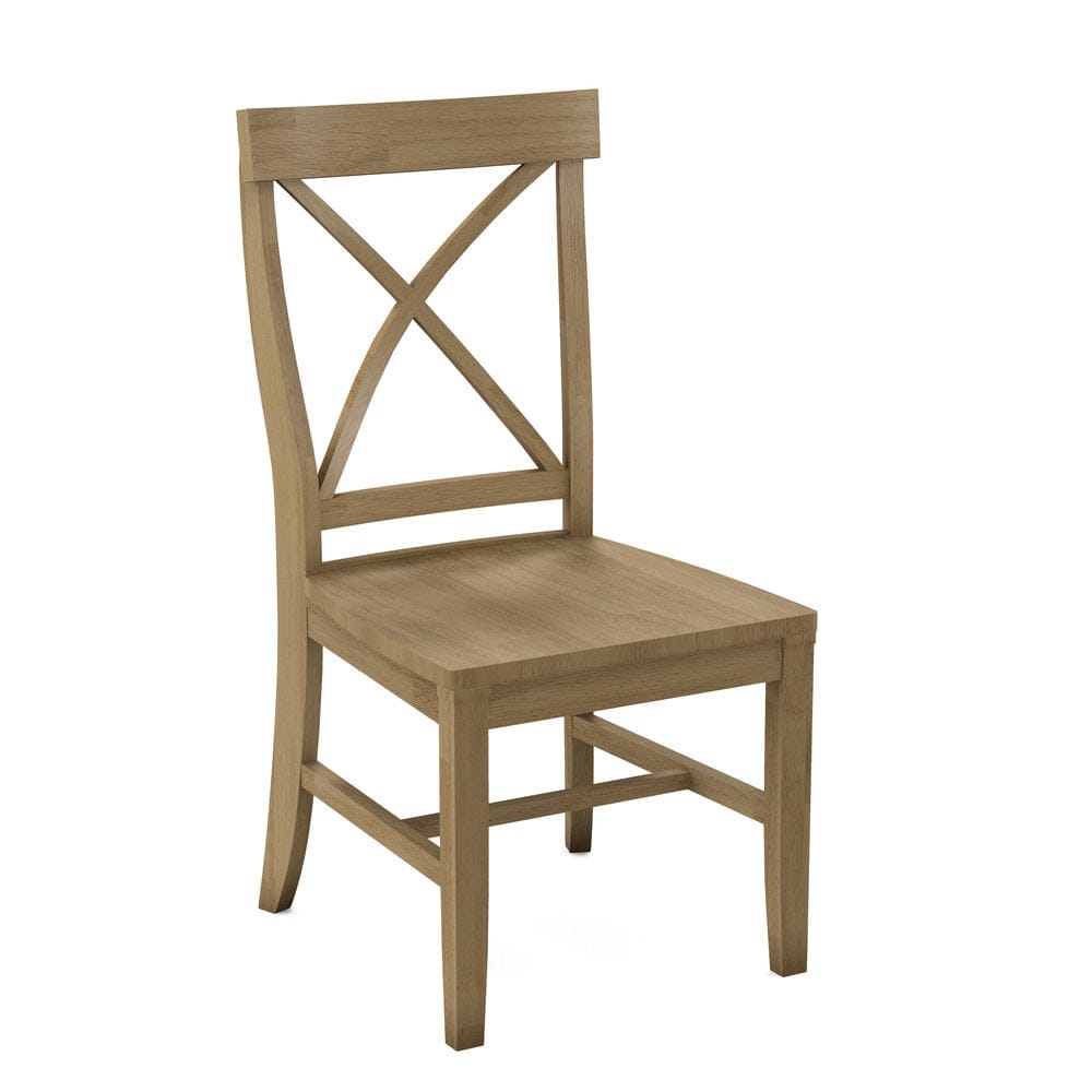John Thomas Furniture - Curated Creekside Chair Assembled Frame in Wheat Seat and Wheat (Set of 2) - CC-87B-178-178 view 1