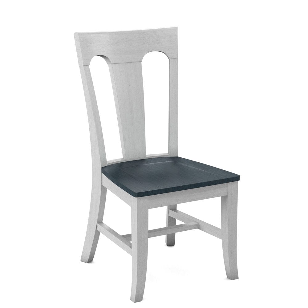 John Thomas Furniture - Curated Elle Chair Assembled Frame in Chalk Seat and Denim (Set of 2) - CC-86B-28-81 view 1