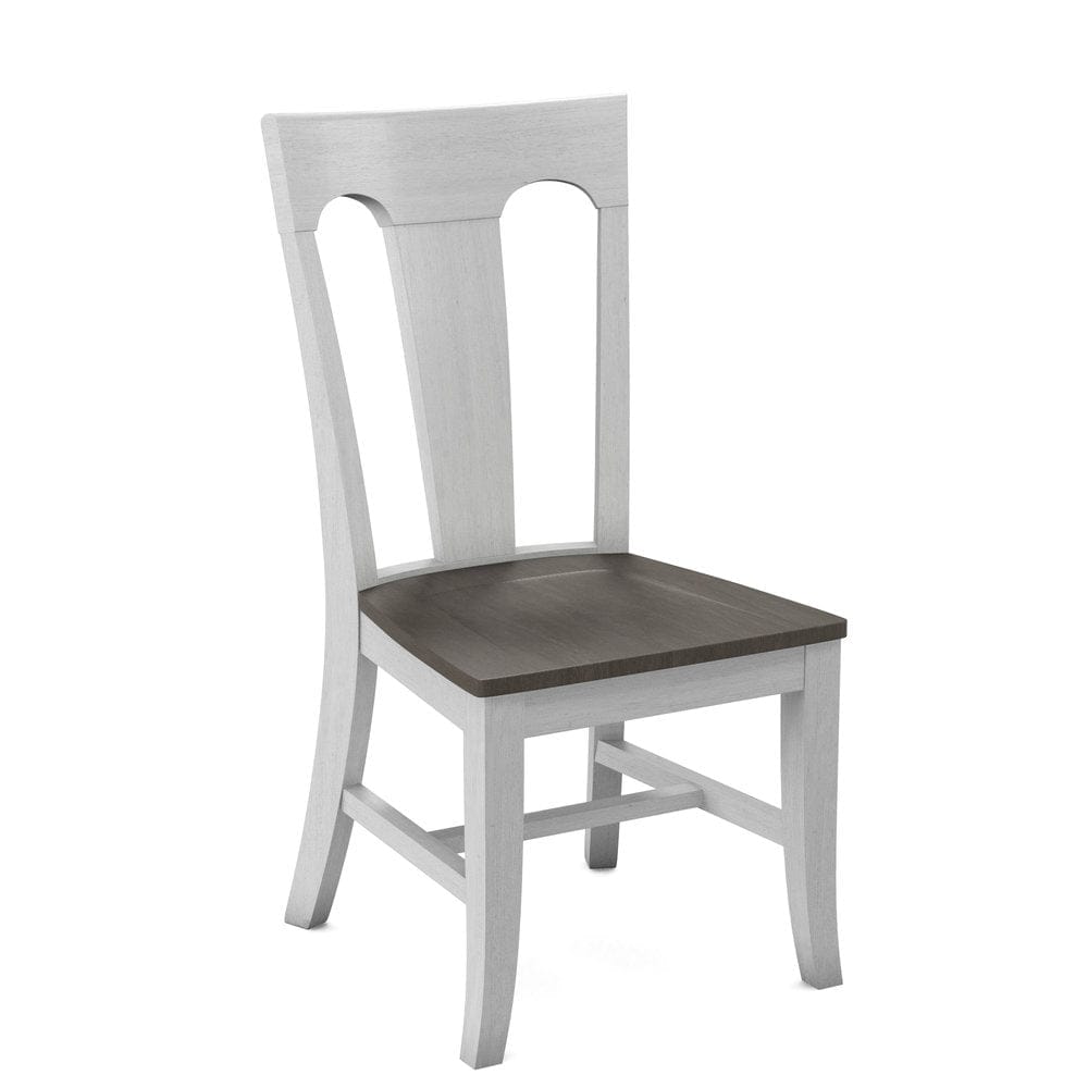 John Thomas Furniture - Curated Elle Chair Assembled Frame in Chalk Seat and Nickel (Set of 2) - CC-86B-28-187 view 1