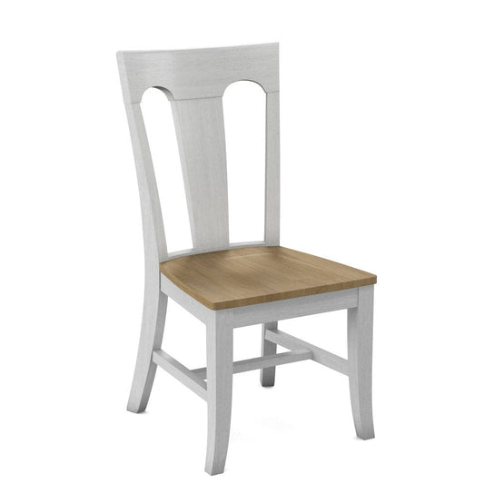 John Thomas Furniture - Curated Elle Chair Assembled Frame in Chalk Seat and Wheat (Set of 2) - CC-86B-28-178 view 1