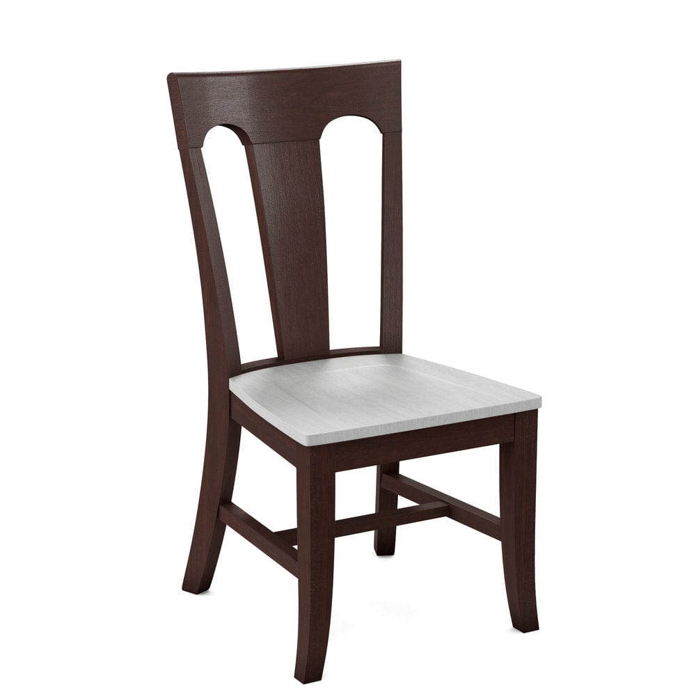 John Thomas Furniture - Curated Elle Chair Assembled Frame in Cognac Seat and Chalk (Set of 2) - CC-86B-51-28 view 1