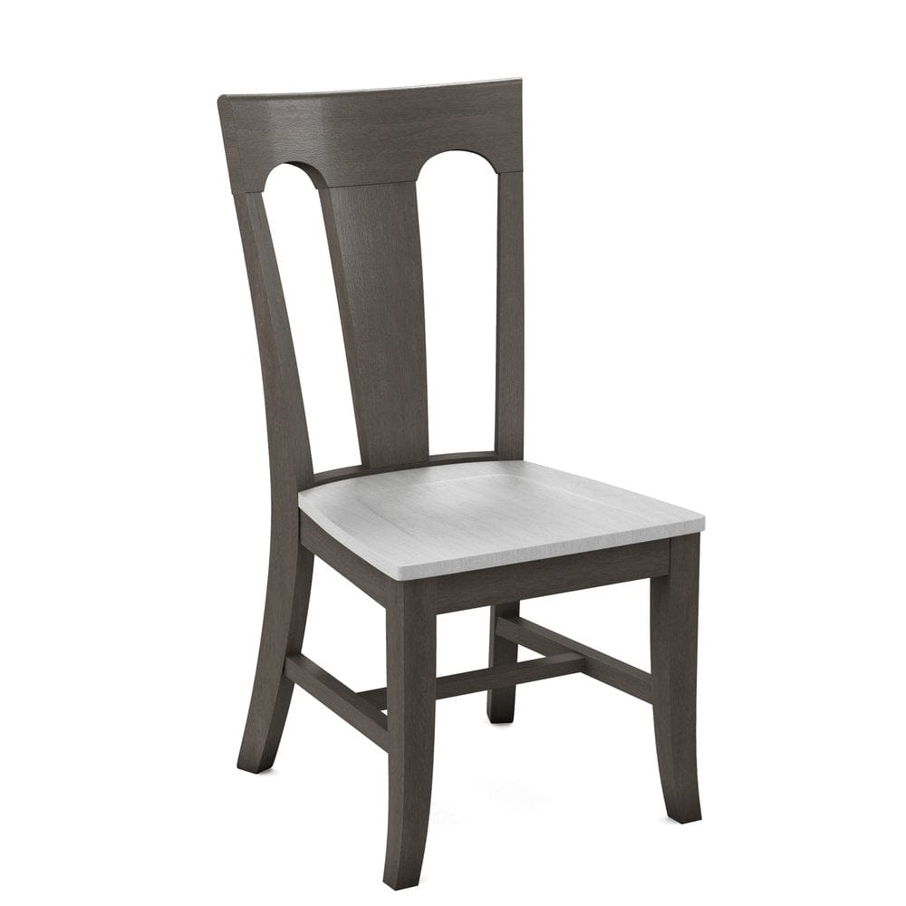 John Thomas Furniture - Curated Elle Chair Assembled Frame in Nickel Seat and Chalk (Set of 2) - CC-86B-187-28 view 1