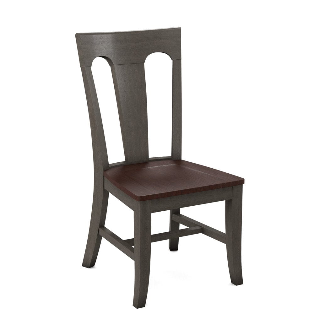 John Thomas Furniture - Curated Elle Chair Assembled Frame in Nickel Seat and Cognac (Set of 2) - CC-86B-187-51 view 1