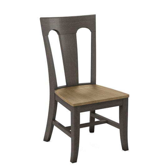 John Thomas Furniture - Curated Elle Chair Assembled Frame in Nickel Seat and Wheat (Set of 2) - CC-86B-187-178 view 1