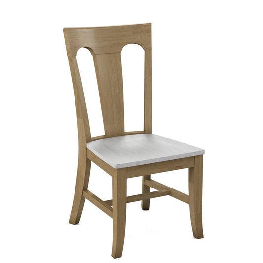John Thomas Furniture - Curated Elle Chair Assembled Frame in Wheat Seat and Chalk (Set of 2) - CC-86B-178-28 view 1