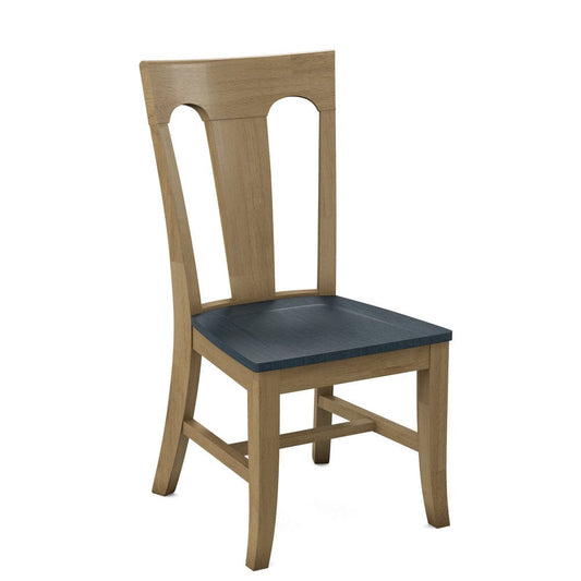 John Thomas Furniture - Curated Elle Chair Assembled Frame in Wheat Seat and Denim (Set of 2) - CC-86B-178-81 view 1