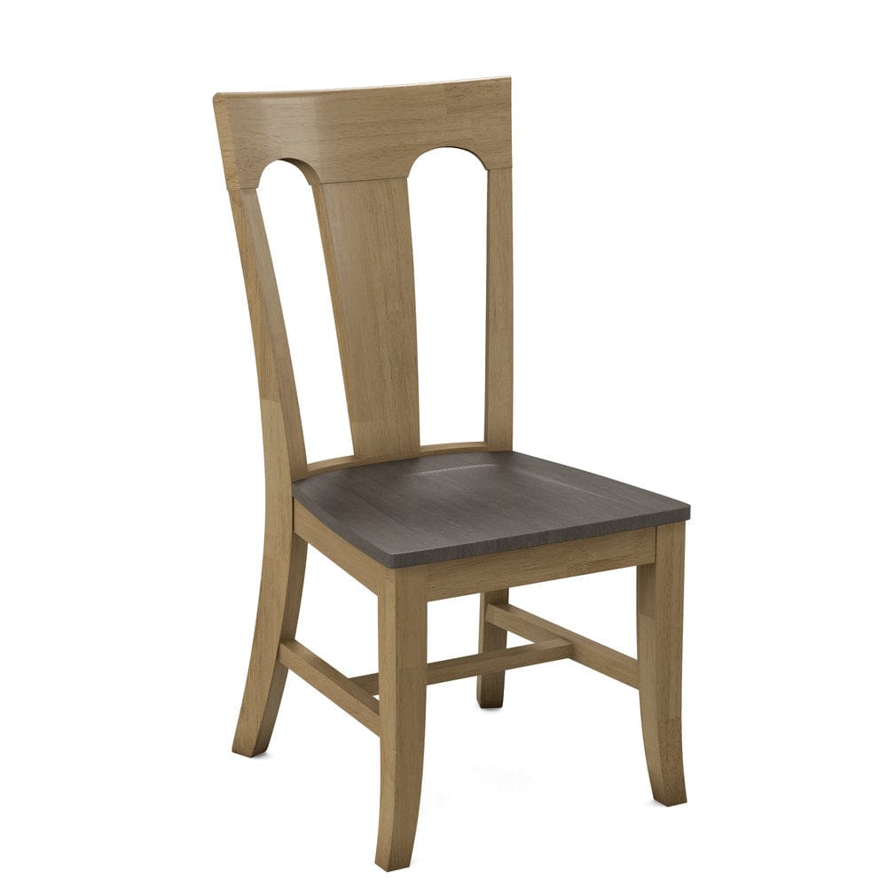 John Thomas Furniture - Curated Elle Chair Assembled Frame in Wheat Seat and Nickel (Set of 2) - CC-86B-178-187 view 1