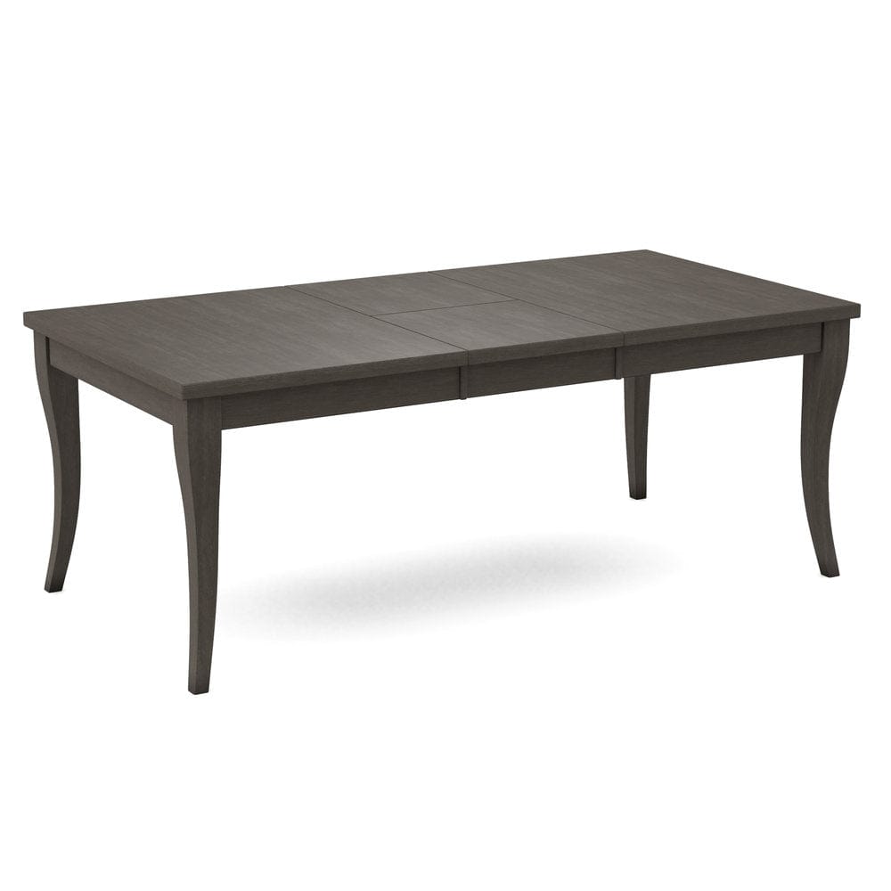 John Thomas Furniture - Curated Table Top 40X78 in Nickel with  Flair Leg & Apron in Nickel - CTT-4078-187/CLB-40-187 view 1