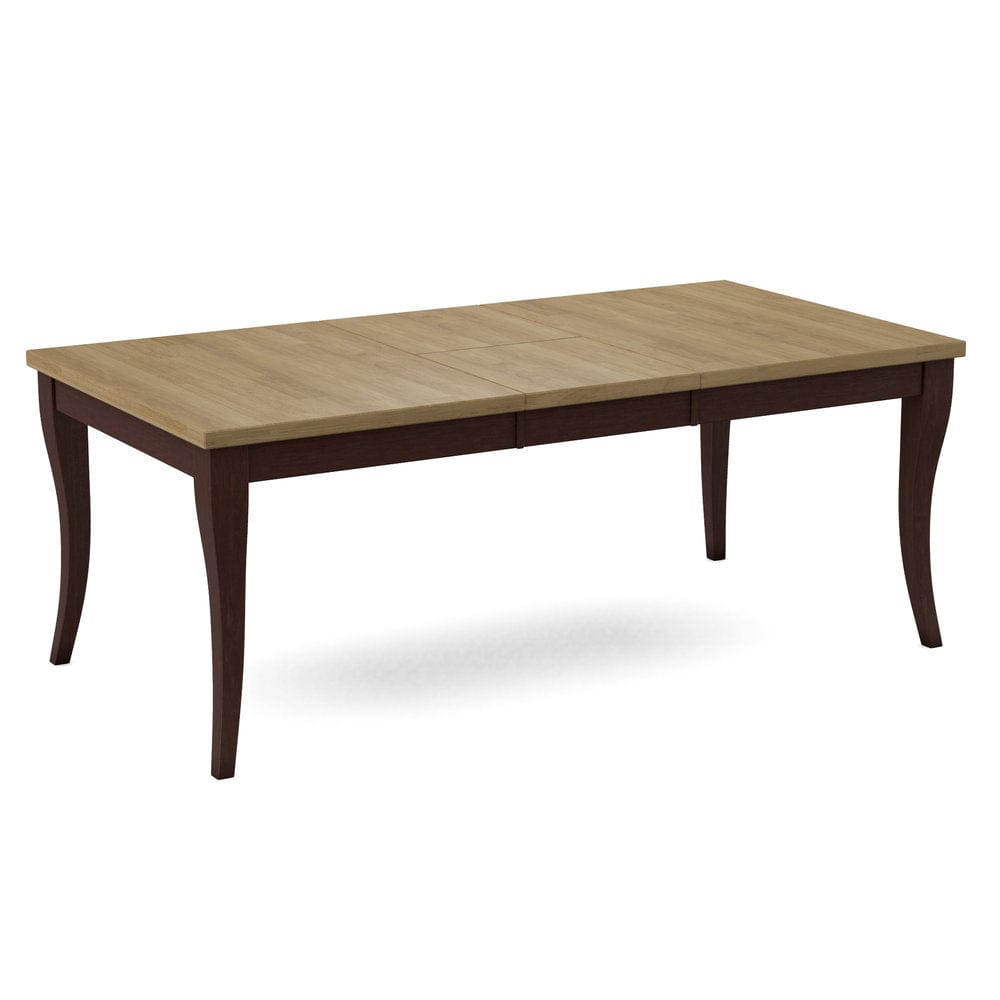 John Thomas Furniture - Curated Table Top 40X78 in Wheat with  Flair Leg & Apron in Cognac - CTT-4078-178/CLB-40-51 view 1