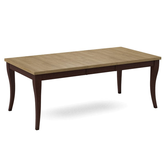 John Thomas Furniture - Curated Table Top 40X78 in Wheat with  Flair Leg & Apron in Cognac - CTT-4078-178/CLB-40-51 view 1