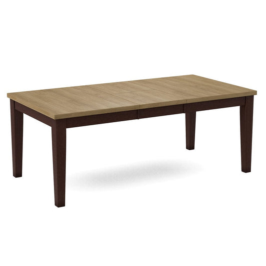 John Thomas Furniture - Curated Table Top 40X78 in Wheat with  Shaker Leg & Apron in Cognac - CTT-4078-178/CLB-42-51 view 1